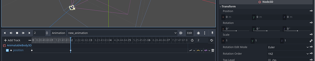Animating position and rotation - Animation - Godot Forum