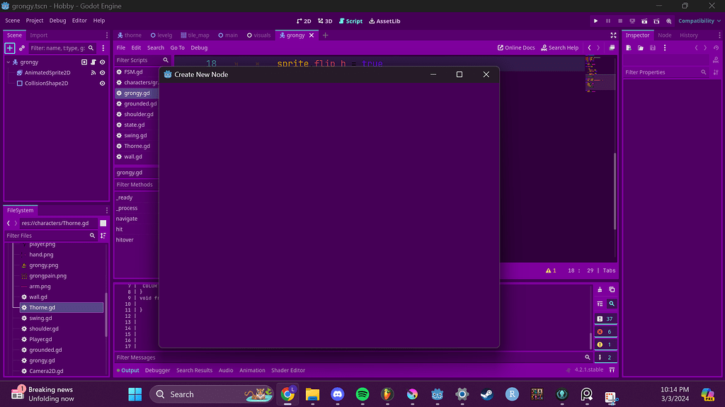 Engine freezes when I'm using multiple displays - Help - Godot Forum
