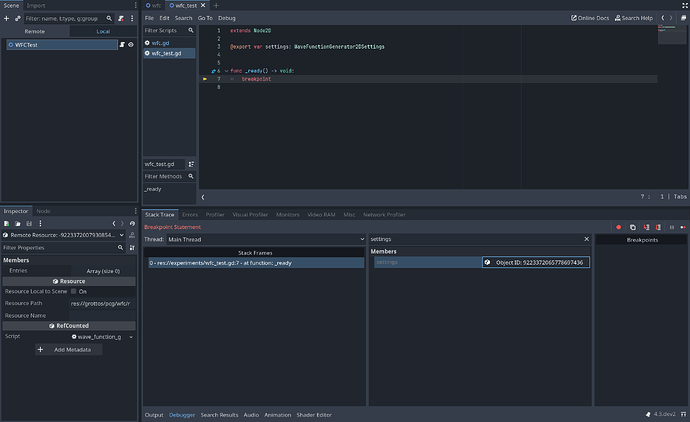 Data gets lost when saving resources - Help - Godot Forum