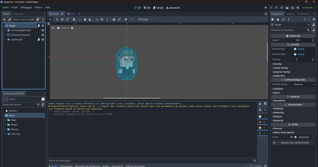 Collision does not work - Help - Godot Forum