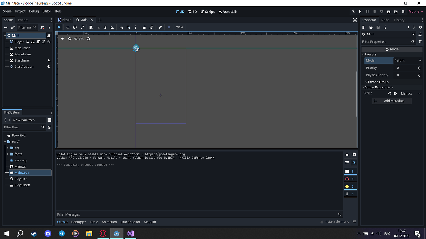 Timer wont work UI Godot Forum