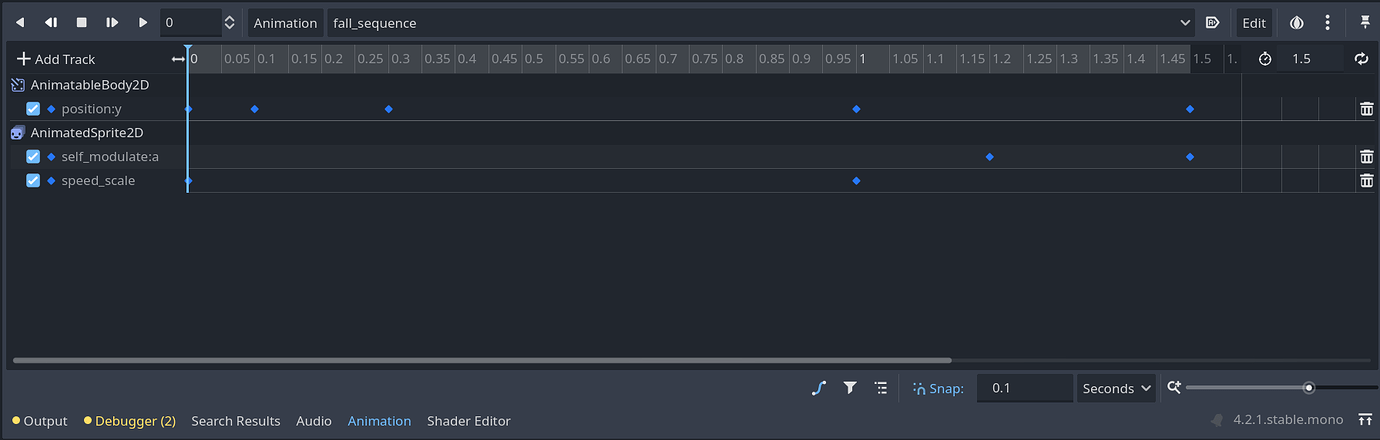 How to reduce animation time in AnimationPlayer - Animation - Godot Forum