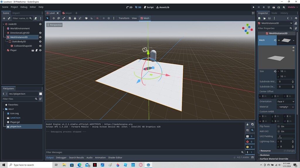 Collision godot 4