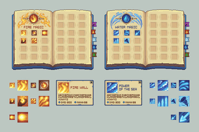 Free-Animated-Magic-Book-Pixel-Art-Asset-2