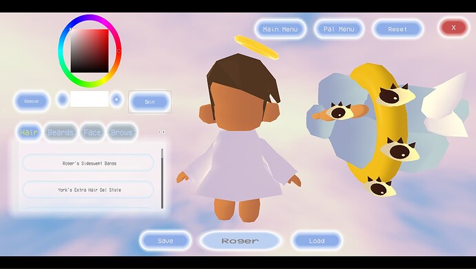 Character Creator Screen