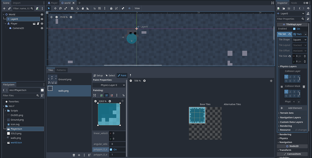 Collisions in 2D Game - Help - Godot Forum