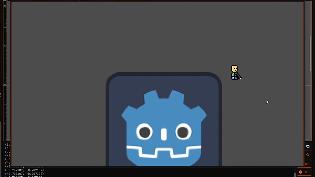 Sprite flipping constantly on left side - Help - Godot Forum