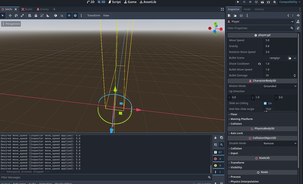Inspector Variables Not Working - Help - Godot Forum
