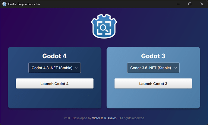 GodotEngineLauncher_win11_v1.0_img01