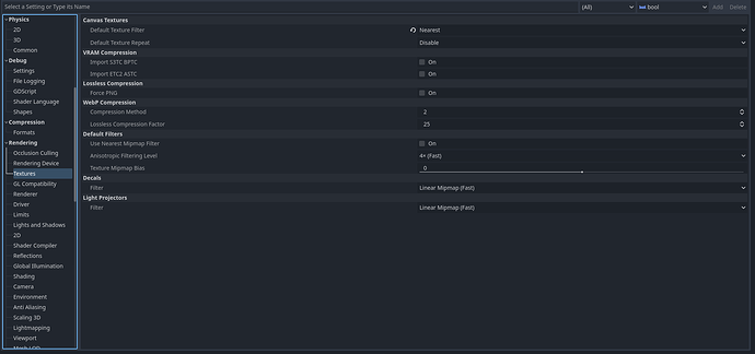 RenderingSettings