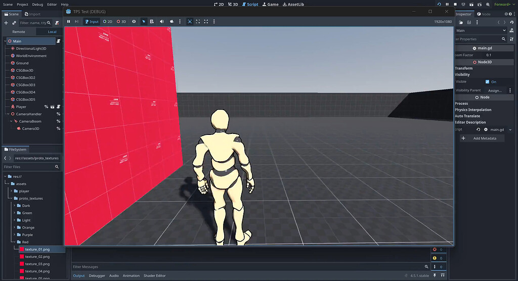 3D Third Person Controller - In Development - Godot Forum