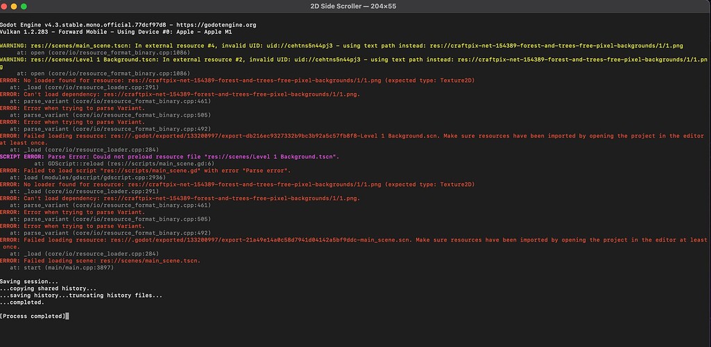 What's stopping my exported game here? - Help - Godot Forum