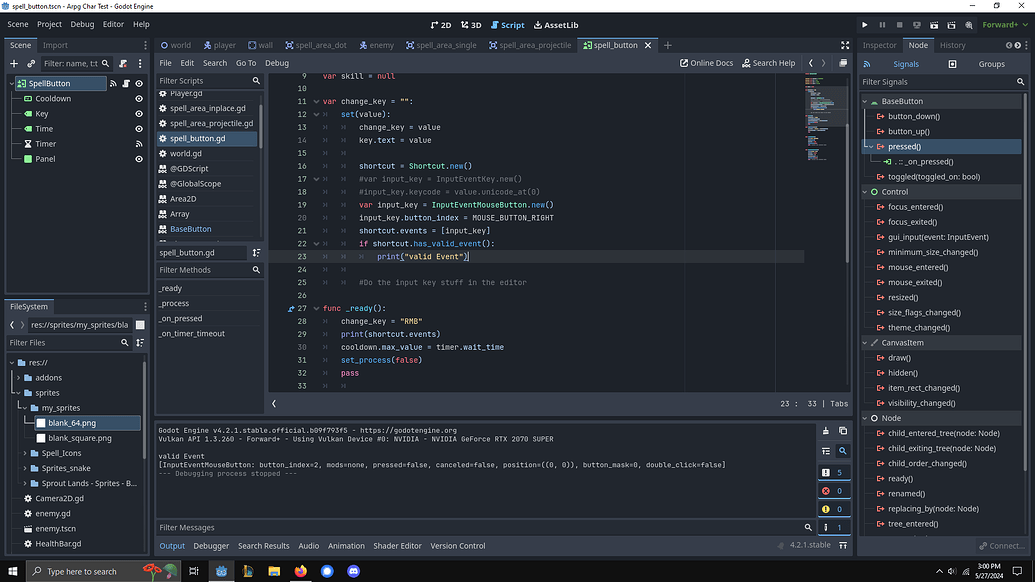 Help understanding set() and shortcuts - Programming - Godot Forum