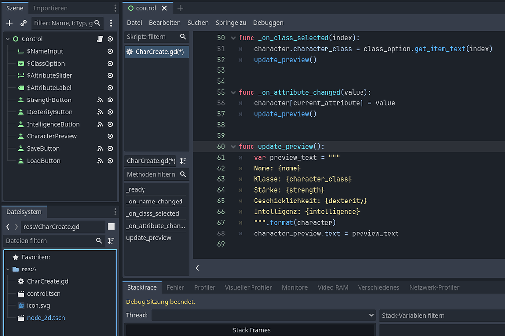 Script inherits bug - Help - Godot Forum