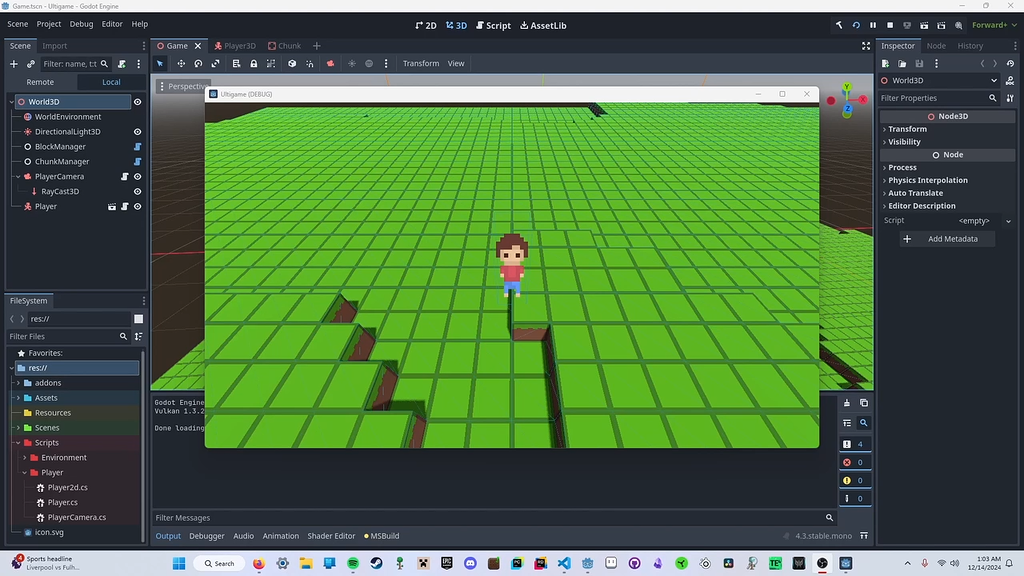 3D raycast on cursor not lining up with cursor - Help - Godot Forum