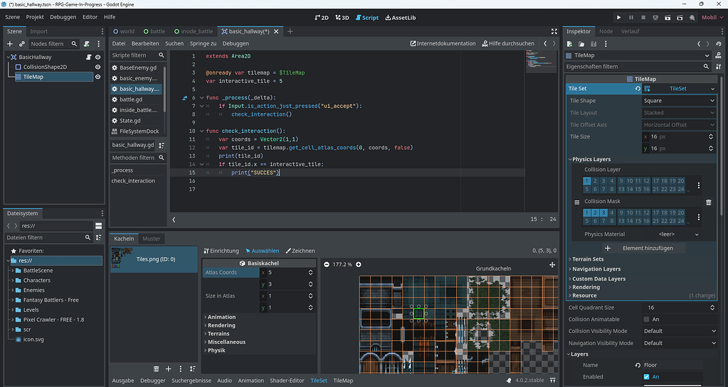 How do you make tiles interactive in Godot? - Help - Godot Forum