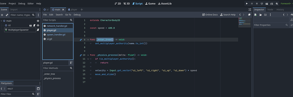 Help with high level multiplayer - Networking - Godot Forum