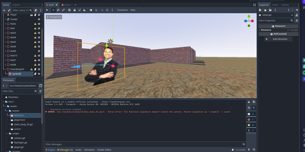How do I make this 3D Body always face the player? - Help - Godot Forum