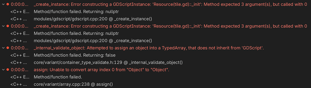 Exported Resources with a Constructor Error and Disappearing at Runtime ...