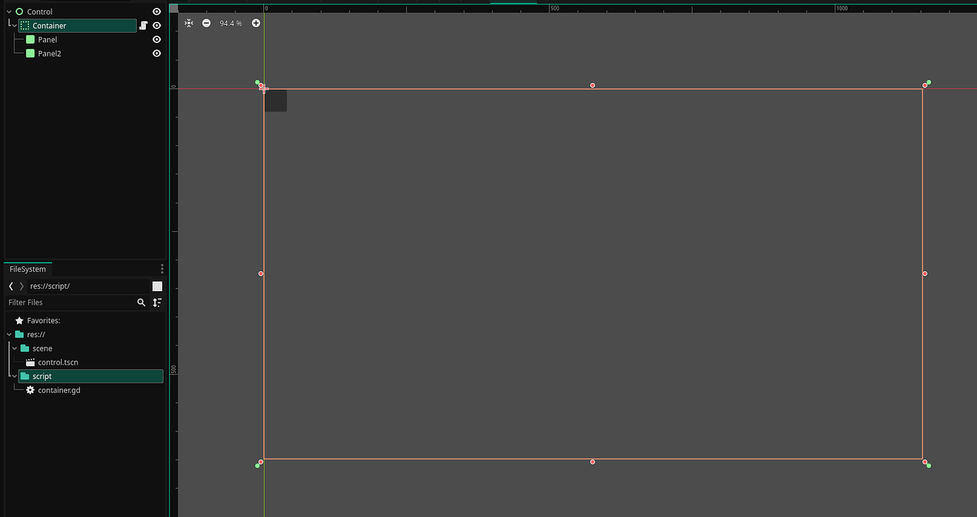 Trying to make a very basic custom container [SOLVED] - UI - Godot Forum