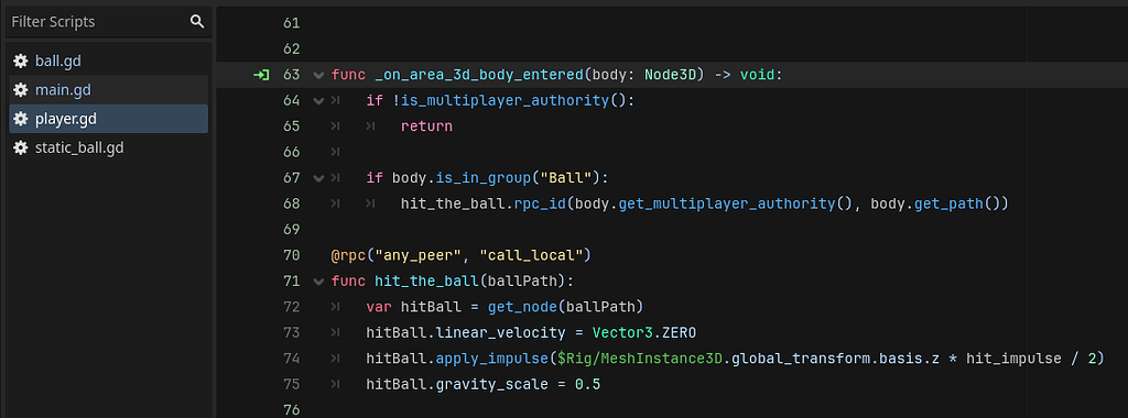 Missing something in multiplayer synchronization logic - Help - Godot Forum