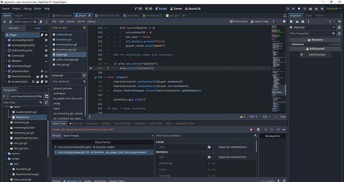 godot - collect reference