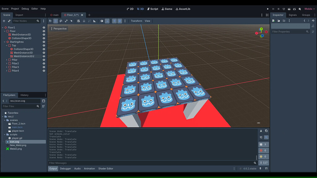 Transparent texture best practice - Help - Godot Forum