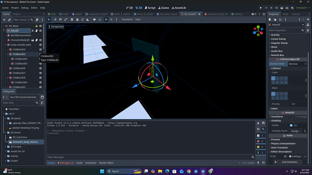 3d scene Change - Help - Godot Forum