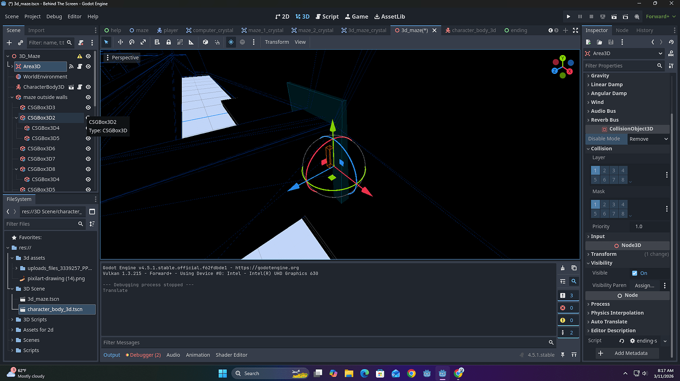 3d scene Change - Help - Godot Forum