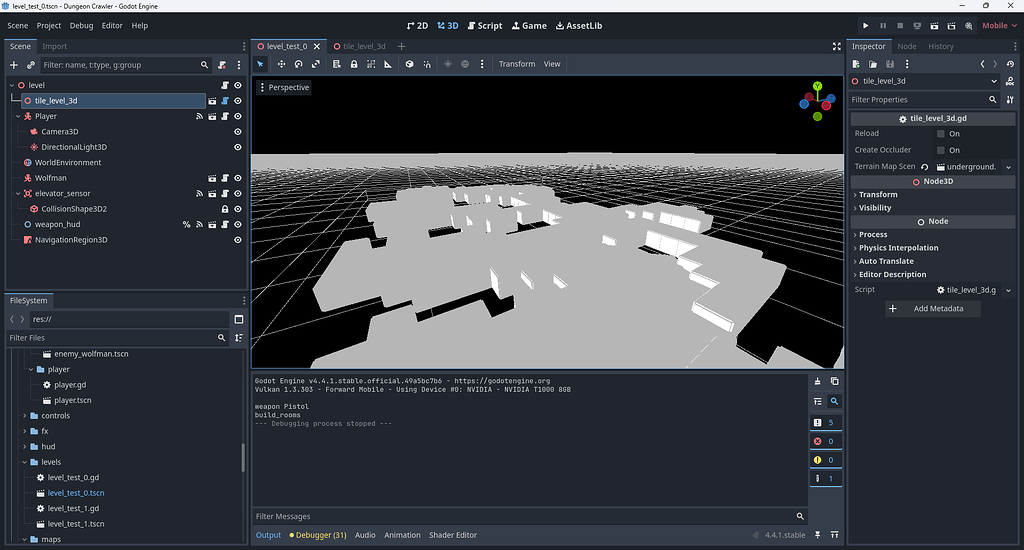 Scene messed up after upgrading from Godot 4.3 - Programming - Godot Forum