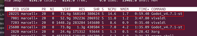 multiple_godot_pids