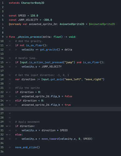 godot code
