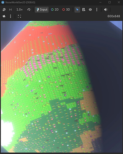 Result with bandage.