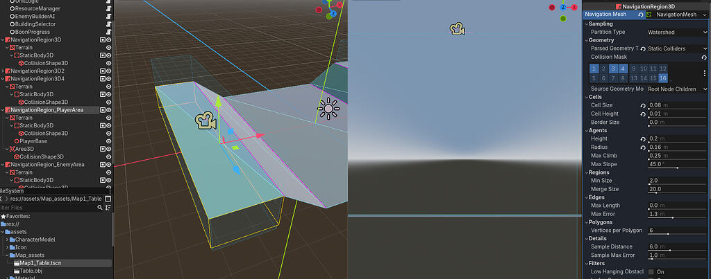 Imported object and Seperate Navmesh - Navigation - Godot Forum