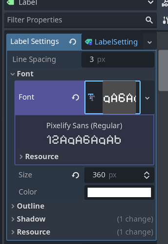 Font Blurry Causing Frustration - UI - Godot Forum