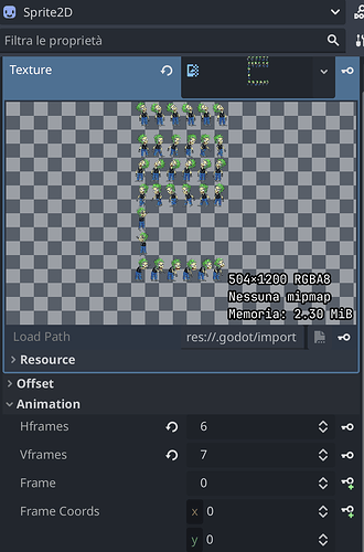 Screenshot Sprite2d