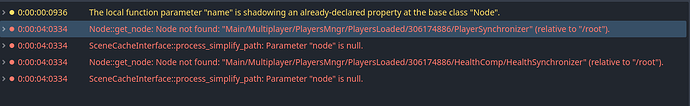 error message for player3