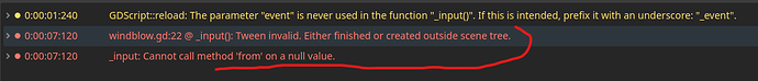 new error not working