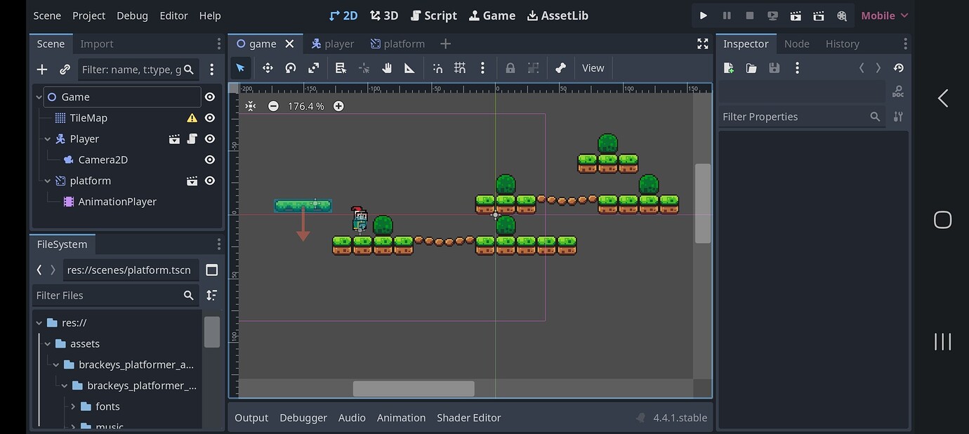 CharacterBody2D basic movement - Help - Godot Forum