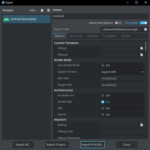 Target SDK