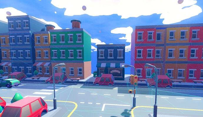 editor with lightmap