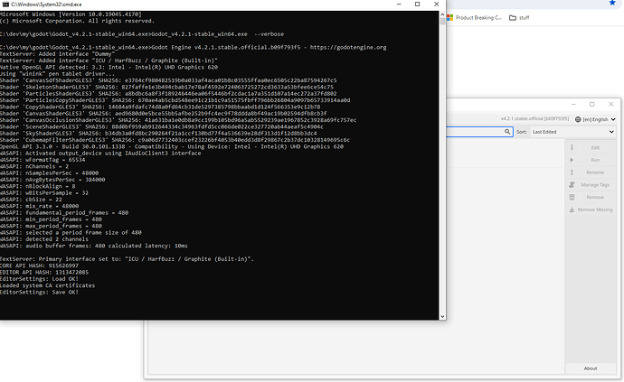 Starting the godot editor suddenly become very slow - Help - Godot Forum