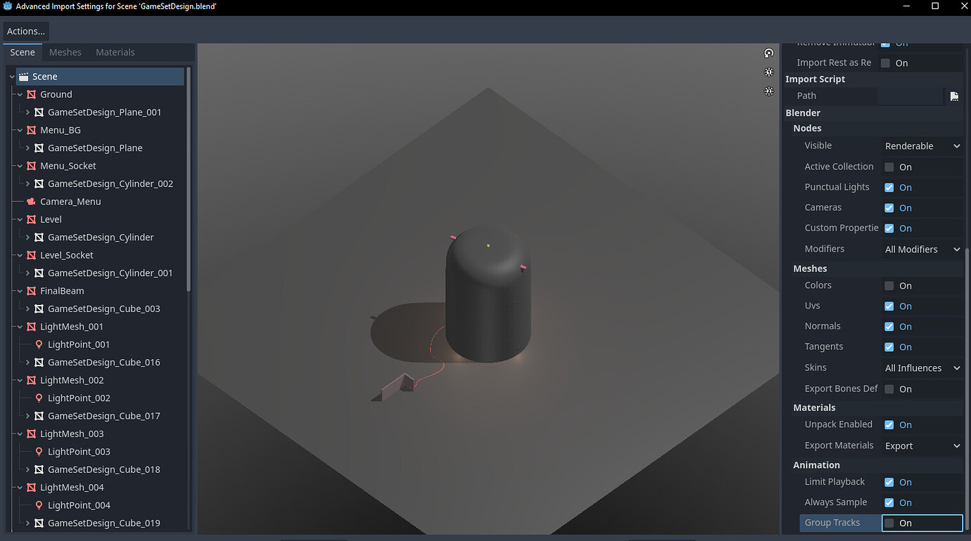 Importing Combined Animations from Blender - Animation - Godot Forum