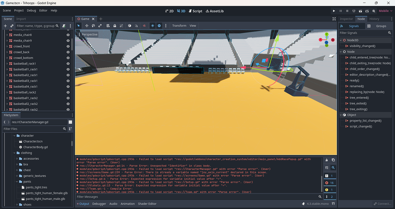 Scene not showing texture - Help - Godot Forum