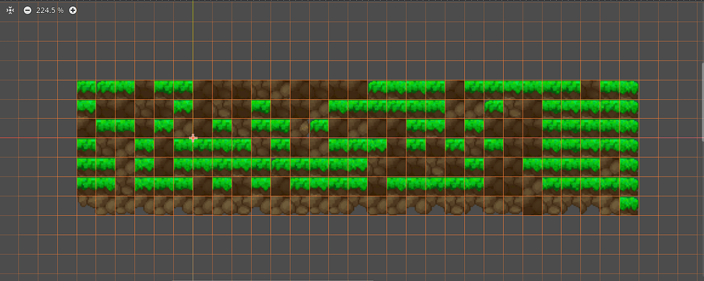 I cant figure out why dirt is put up instead of grass while using ...