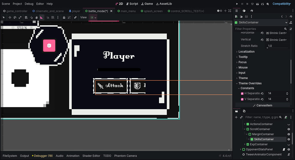 Ui Fill Container Angled How to make a container node fill a button's StyleBoxTexture completely ...