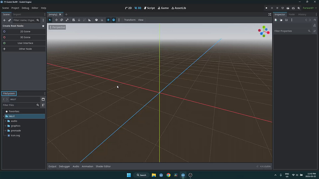Godot's UI sub menus taking up the entire screen - Help - Godot Forum