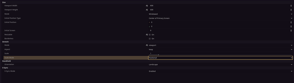 How to get scaling to work properly in fullscreen - Help - Godot Forum