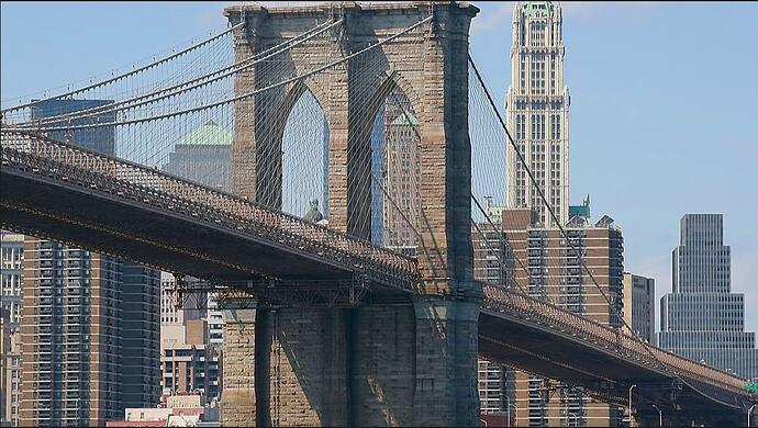 Brooklyn Bridge clear