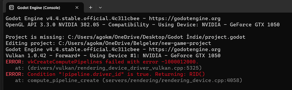 Godot Crashing When I Edit Or Run My Project - Help - Godot Forum